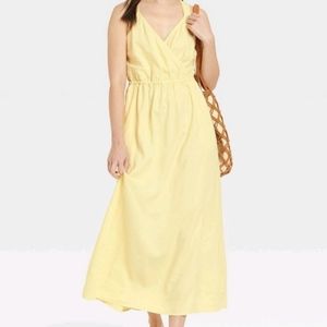 Brand New! Universal Thread Yellow Sundress. NWOT. Size Large.